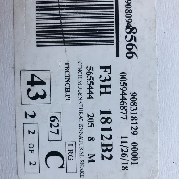 Treasure & Bond Cinch Mule Serpent - Picture 6 of 6